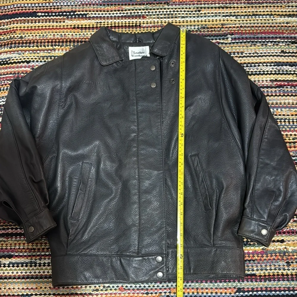 Vintage the leather warehouse leather jacket size S